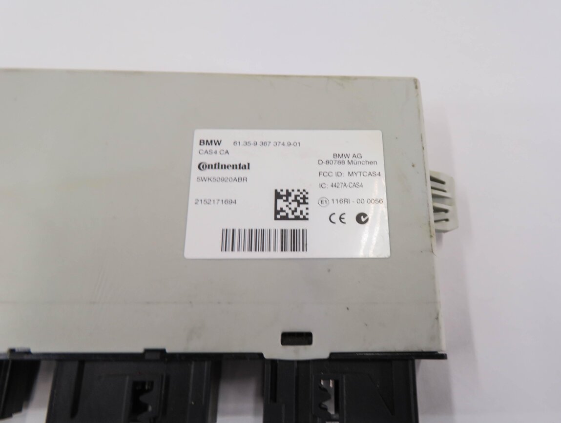 Thumbnail 4: 2016 BMW M6 ///M (F06) 4.4L S63T ENGINE ECM DME CAS4 IMMOBILIZER MODULE KEY SET