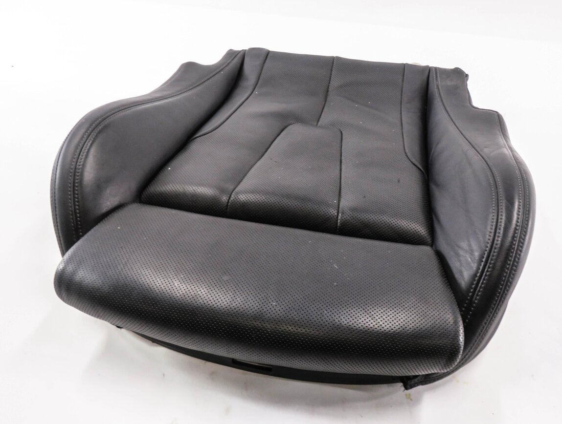 2016 BMW M6 ///M (F06) DRIVER - LOWER BOTTOM HEATED COOLED SEAT CUSHION (BLACK)