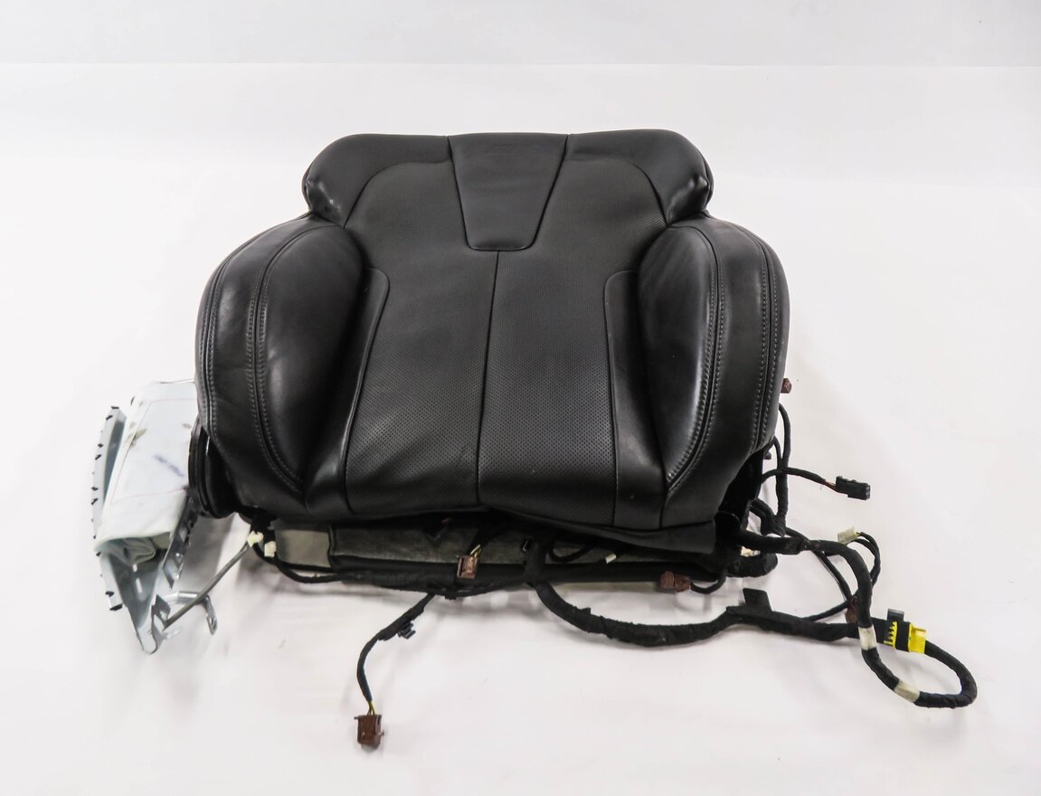 Thumbnail 2: 2016 BMW M6 ///M (F06) PASSENGER - UPPER TOP HEATED SPORT SEAT CUSHION (BLACK)