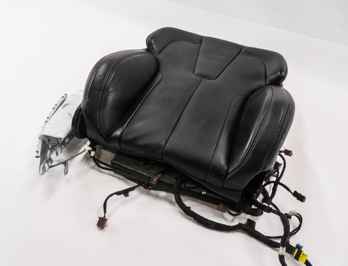 Thumbnail 3: 2016 BMW M6 ///M (F06) PASSENGER - UPPER TOP HEATED SPORT SEAT CUSHION (BLACK)