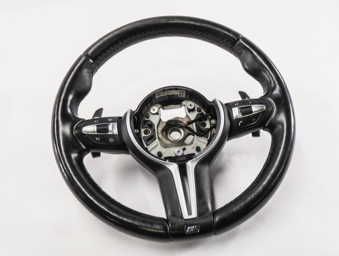 2012-2019 BMW M5 M6 ///M (F06 F10 F12 F13) 3-SPOKE HEATED SPORT STEERING WHEEL