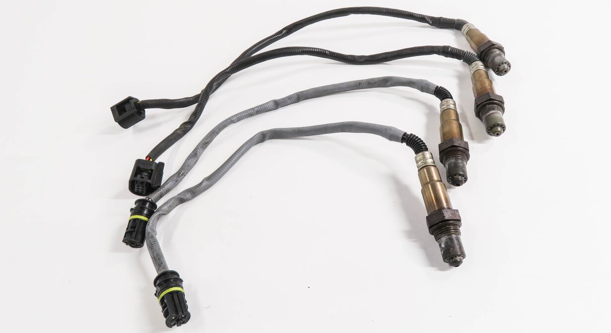 Thumbnail 2: 2016 BMW M6 ///M (F06) 4.4L - PRE / POST CAT O2 OXYGEN LAMBDA PROBE SENSOR SET-4