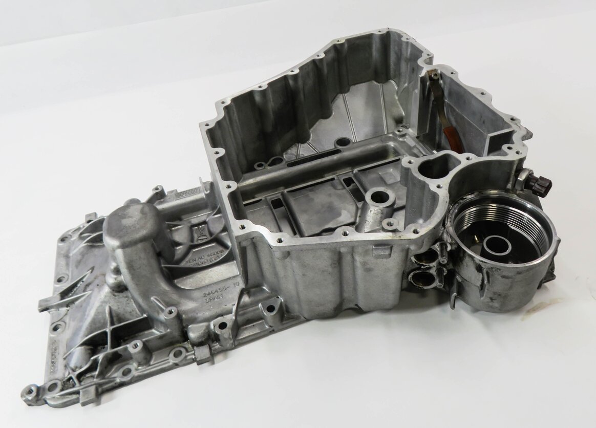 2012-2019 BMW M5 M6 (F06 F10 F12 F13) 4.4L S63 V8 ENGINE - UPPER OIL PAN CRADLE