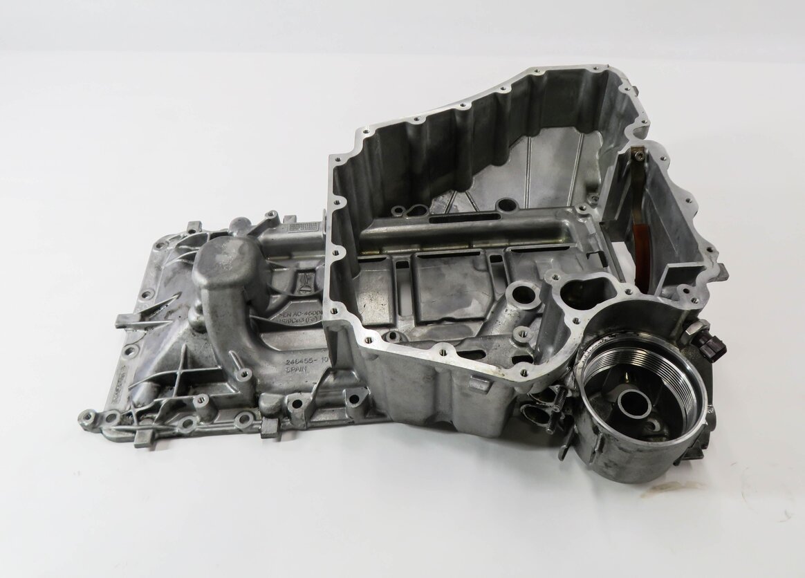 Thumbnail 2: 2012-2019 BMW M5 M6 (F06 F10 F12 F13) 4.4L S63 V8 ENGINE - UPPER OIL PAN CRADLE