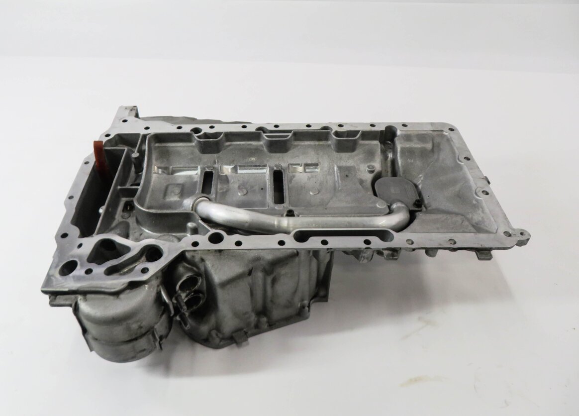 Thumbnail 4: 2012-2019 BMW M5 M6 (F06 F10 F12 F13) 4.4L S63 V8 ENGINE - UPPER OIL PAN CRADLE