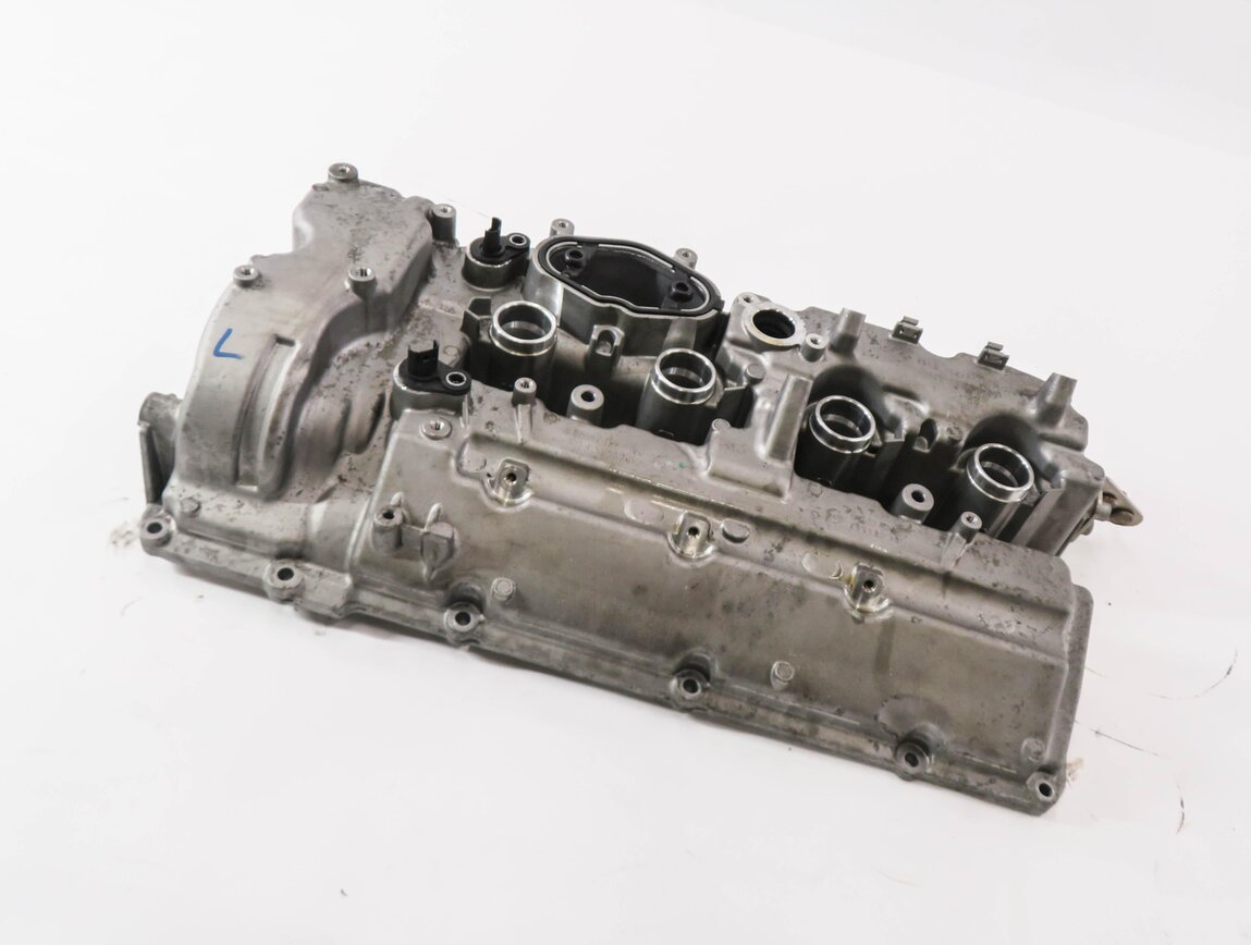 Thumbnail 4: 16-19 BMW 550iGT 650i M6 X5 X6 (F06 F07 F12 F13 F15 F16) 4.4L - LEFT VALVE COVER