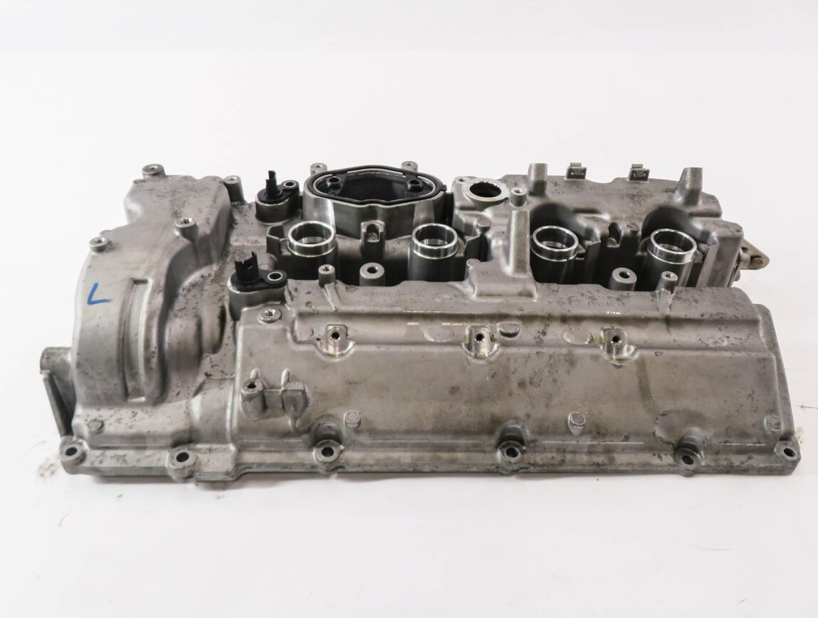 Thumbnail 5: 16-19 BMW 550iGT 650i M6 X5 X6 (F06 F07 F12 F13 F15 F16) 4.4L - LEFT VALVE COVER