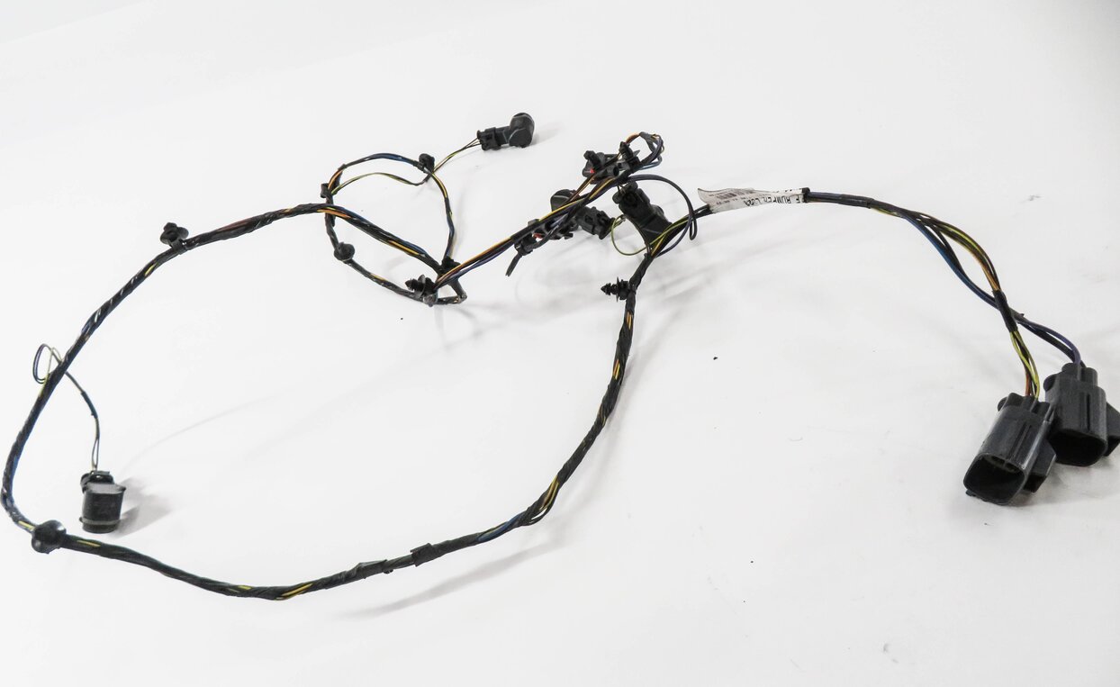 Thumbnail 2: 2011 RANGE ROVER SPORT L320 FRONT PDC PARK DISTANCE SENSOR SET w/ HARNESS BLACK