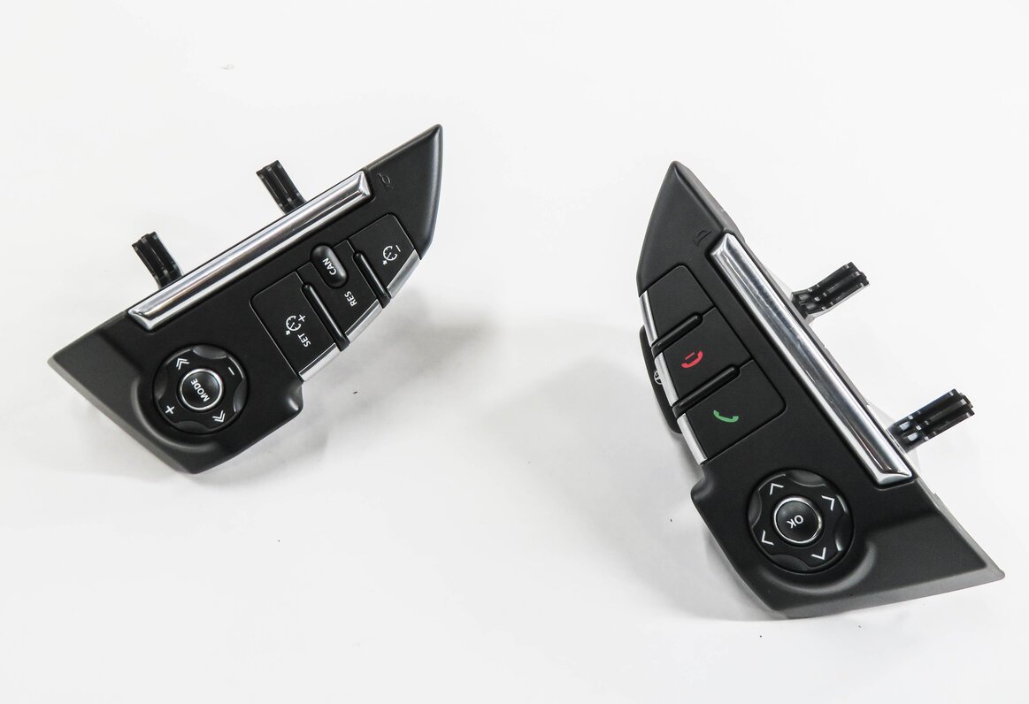 Thumbnail 2: 2011 RANGE ROVER SPORT (L320) STEERING WHEEL STEREO PHONE CRUISE SWITCH SET-2