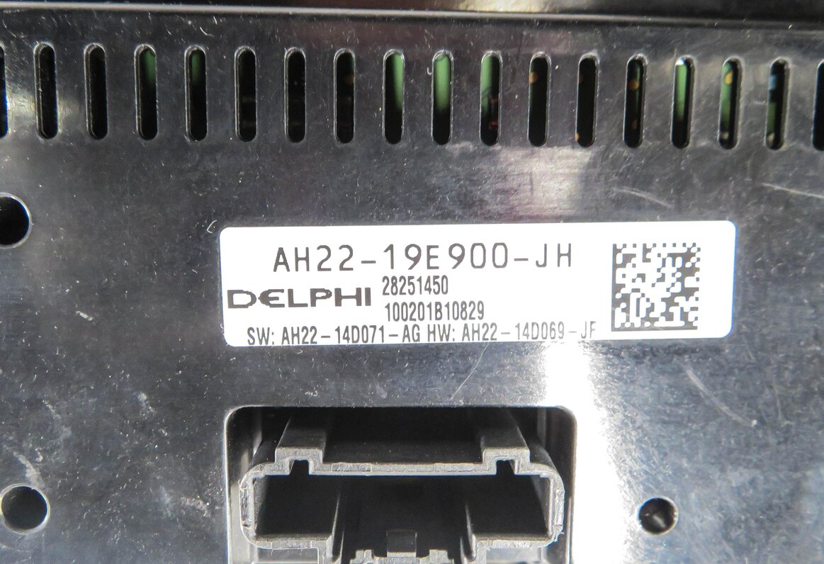 Thumbnail 6: 10-16 LR4 / RANGE ROVER SPORT (L320) FRONT HEATER A/C TEMPERATURE CONTROL PANEL