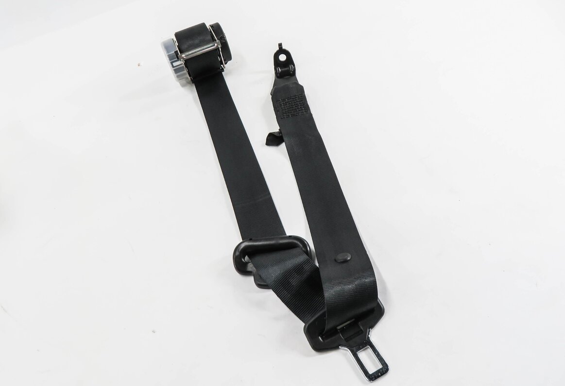 2011 RANGE ROVER SPORT (L320) LEFT REAR 2nd ROW SEAT SEATBELT RETRACTOR (BLACK)