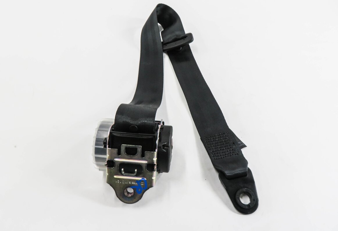 Thumbnail 3: 2011 RANGE ROVER SPORT L320 CENTER REAR 2nd SECOND ROW SEATBELT RETRACTOR BLACK