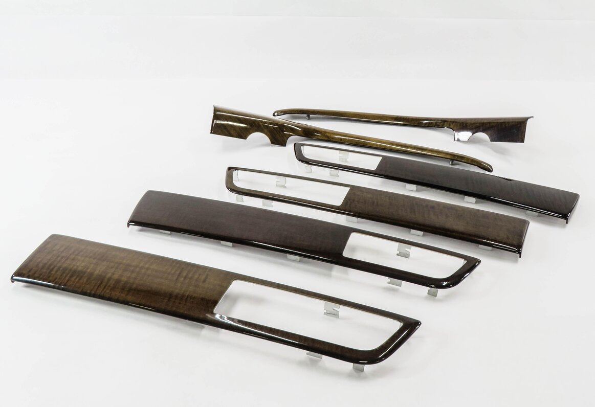 Thumbnail 6: 2011 RANGE ROVER SPORT (L320) INTERIOR WOOD GRAIN TRIM PANEL SET-6 (ANIGRE WOOD)