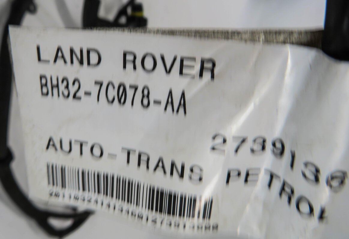Thumbnail 4: 11 RANGE ROVER SPORT L320 5.0L SUPERCHARGED A/T TRANSMISSION WIRING HARNESS LOOM