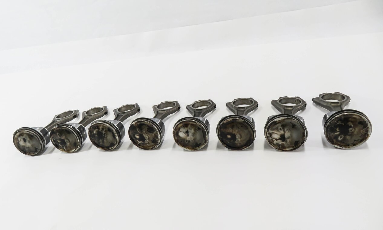 Thumbnail 2: 2011 RANGE ROVER SPORT L320 5.0L SUPERCHARGED ENGINE PISTON & CONNECTING ROD SET