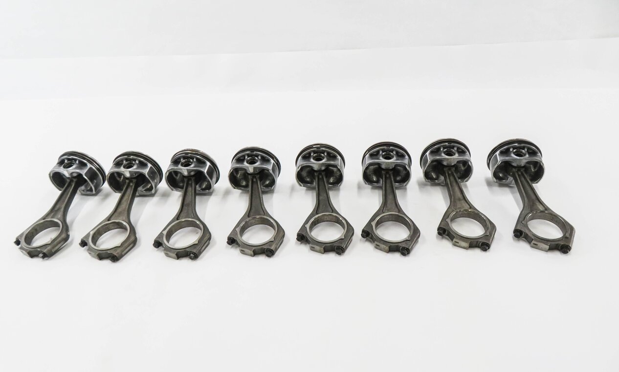 Thumbnail 4: 2011 RANGE ROVER SPORT L320 5.0L SUPERCHARGED ENGINE PISTON & CONNECTING ROD SET