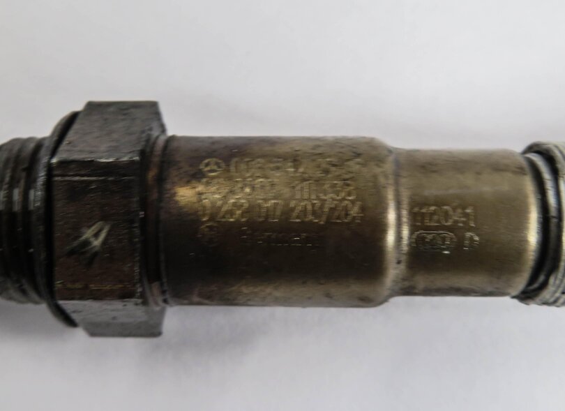 Thumbnail 4: 2012 MB C250 (W204) 1.8L TURBO ENGINE PRE / POST CAT O2 OXYGEN LAMBDA SENSOR SET
