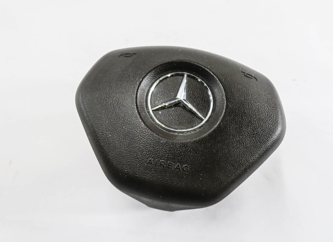 2012 MERCEDES C250 C300 C350 C63 (W204) DRIVER STEERING WHEEL SRS AIRBAG (BROWN)
