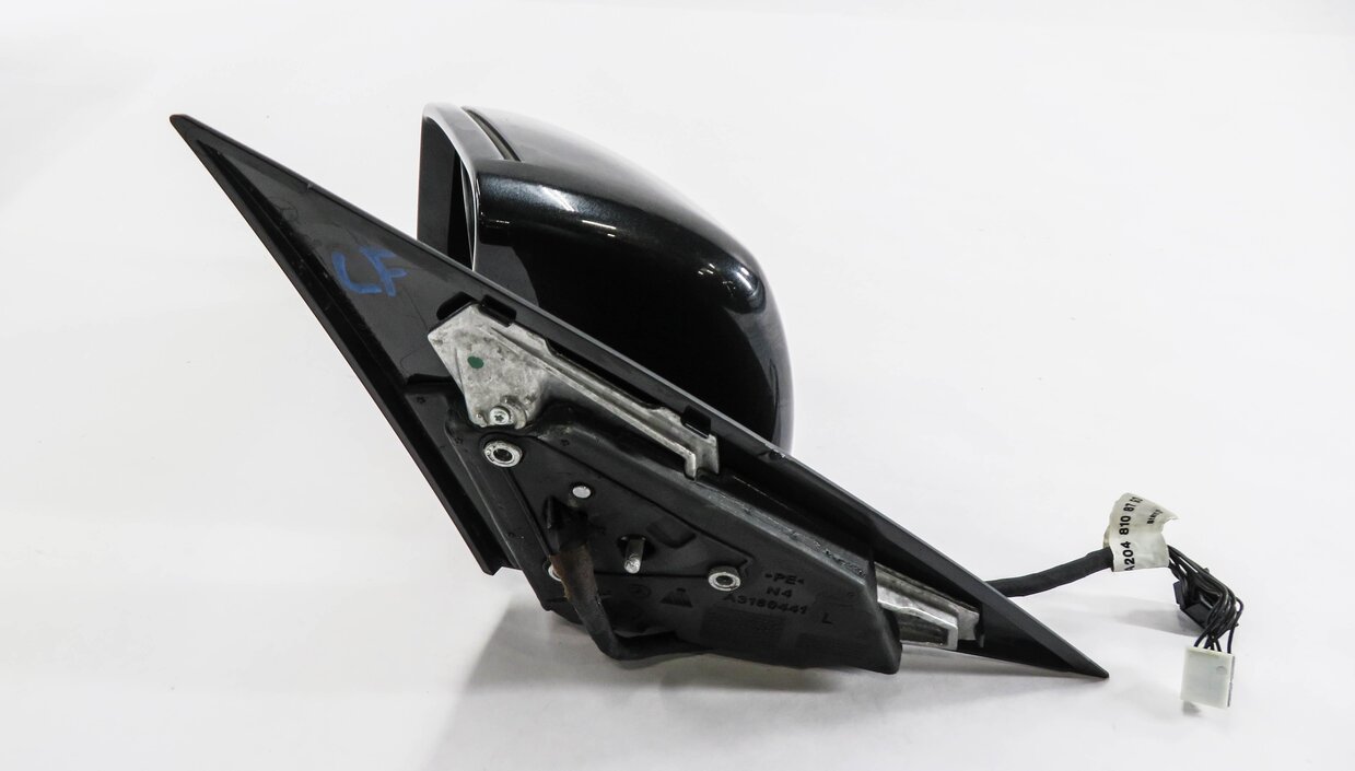 Thumbnail 4: 2012-2015 MERCEDES C250 (W204) LEFT HEATED MEMORY AUTODIM DOOR MIRROR (BLACK)