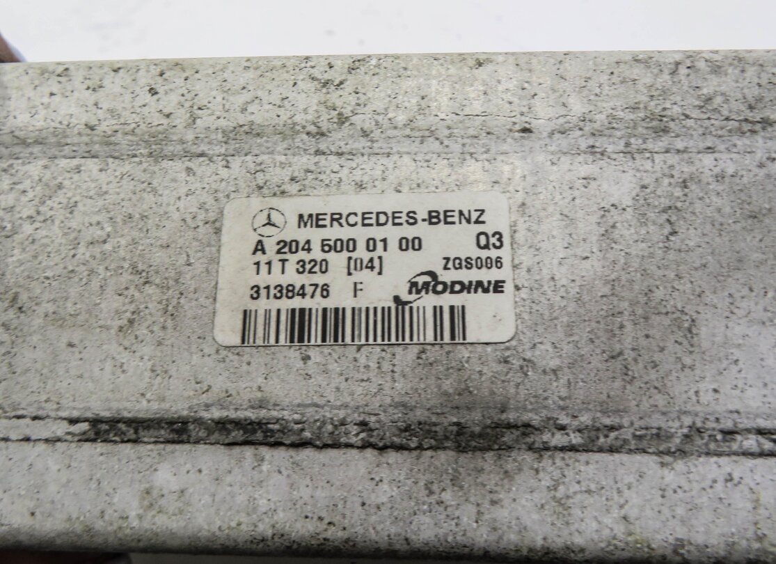 Thumbnail 4: 12-15 MERCEDES BENZ C250 SLK250 (W204 R172) 1.8L M271 TURBO ENGINE - INTERCOOLER