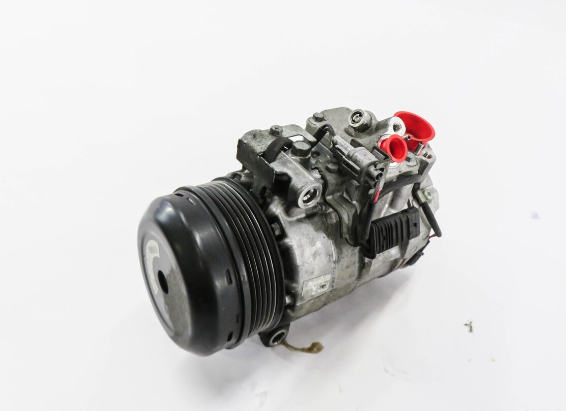 12-15 MERCEDES C250 SLK250 (W204 R172) 1.8L TURBO ENGINE AIR A/C COMPRESSOR PUMP
