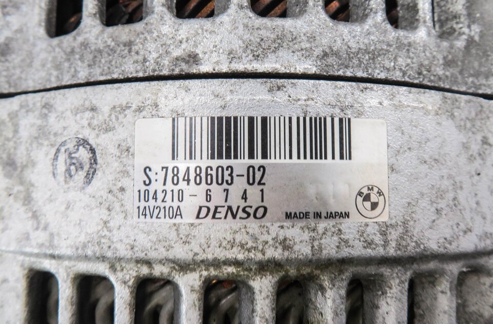 Thumbnail 5: 2015-2020 BMW M2 M3 M4 ///M (F80 F82 F87) 210 AMP ALTERNATOR POWER CHARGER