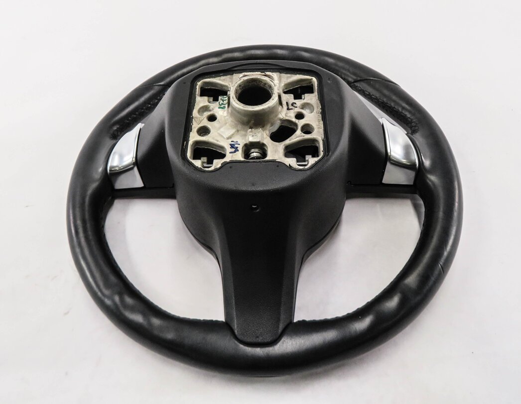 Thumbnail 4: 2010-2016 PORSCHE CAYENNE (958 970 G1) DRIVER 3-SPOKE STEERING WHEEL (BLACK)