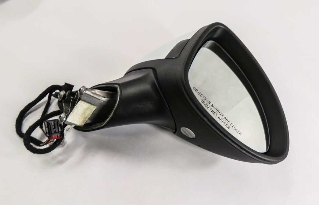Thumbnail 3: 2011-2014 PORSCHE CAYENNE (958) RIGHT - PFOLD AUTODIM BLIND SPOT MIRROR (WHITE)