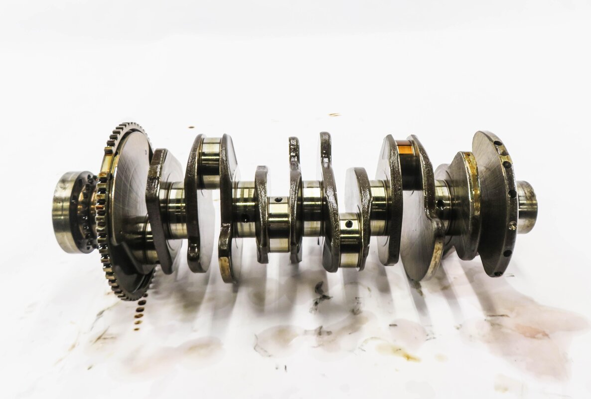 Thumbnail 2: 2014 PORSCHE CAYENNE (958) 3.6L M55.02 VR6 ENGINE - CRANKSHAFT CRANK SHAFT