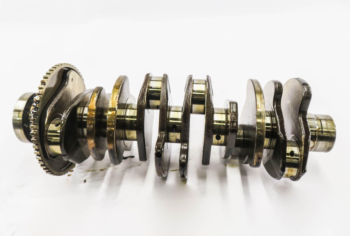 Thumbnail 4: 2014 PORSCHE CAYENNE (958) 3.6L M55.02 VR6 ENGINE - CRANKSHAFT CRANK SHAFT