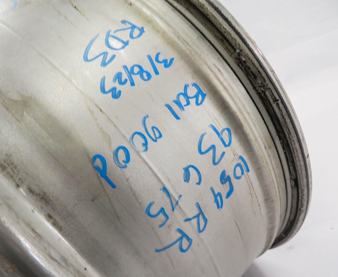 Thumbnail 10: 2011-2018 PORSCHE CAYENNE (958) 19x8.5 - ALUMINUM ALLOY 5 DOUBLE SPOKE WHEEL RIM