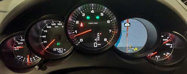 Thumbnail 2: 2014 PORSCHE CAYENNE (958) 3.6L - SPEEDOMETER INSTRUMENT GAUGE CLUSTER (137k)