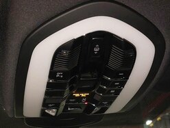 Thumbnail 2: 2014 PORSCHE CAYENNE (958) FRONT DOMELIGHT MAP READING COURTESY LIGHT (BLACK)