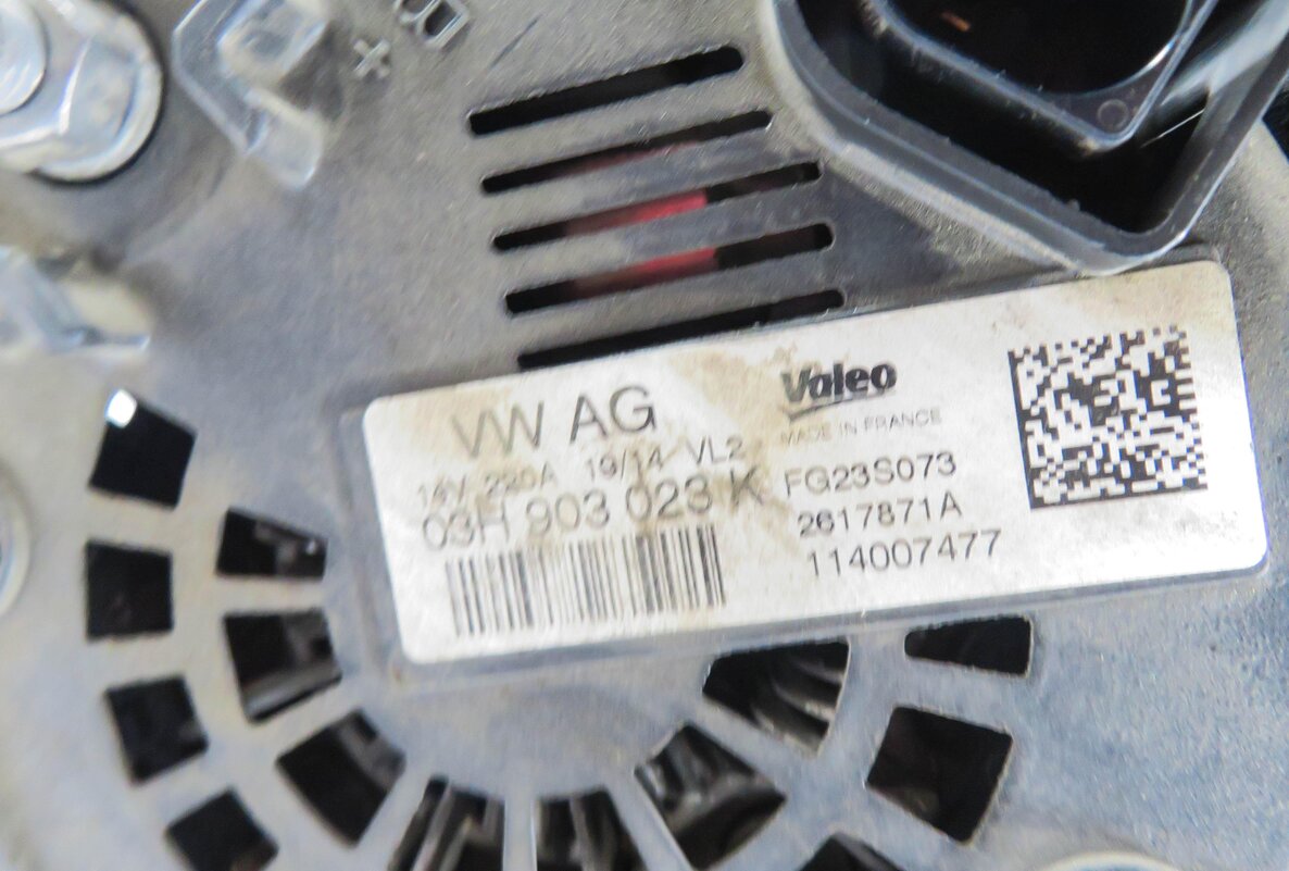 Thumbnail 4: 2011-2018 PORSCHE CAYENNE (958) 3.6L - 220 AMP ALTERNATOR