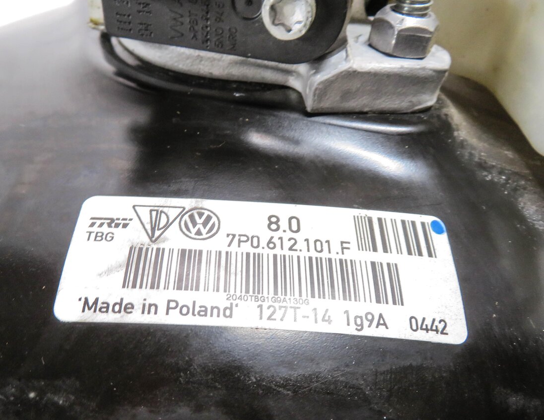 Thumbnail 5: 2011-2018 PORSCHE CAYENNE (958) POWER BRAKE BOOSTER MASTER CYLINDER & RESERVOIR