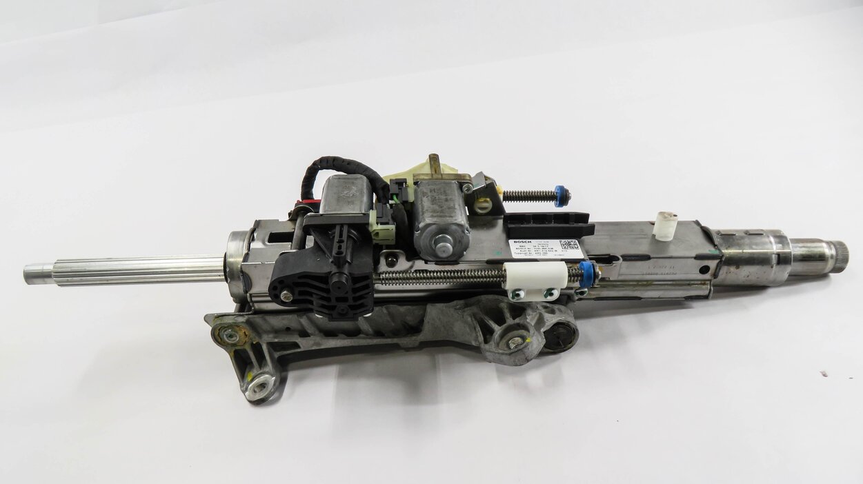 Thumbnail 2: 17-19 AUDI Q7 (4M) STEERING COLUMN ASSEMBLY w/ MOTOR (w/ LANE KEEP & ADAPTIVE)