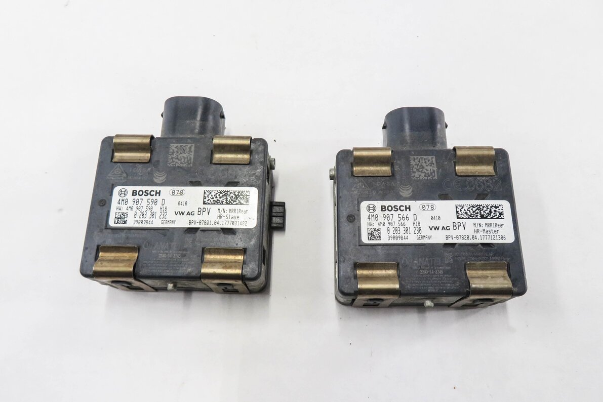 2013-2020 AUDI Q7 (4L 4M) RIGHT REAR LANE DEPARTURE BLIND SPOT MODULE SET-2