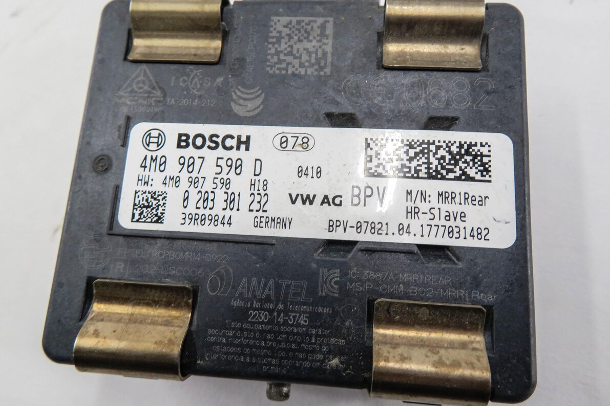 Thumbnail 4: 2013-2020 AUDI Q7 (4L 4M) RIGHT REAR LANE DEPARTURE BLIND SPOT MODULE SET-2