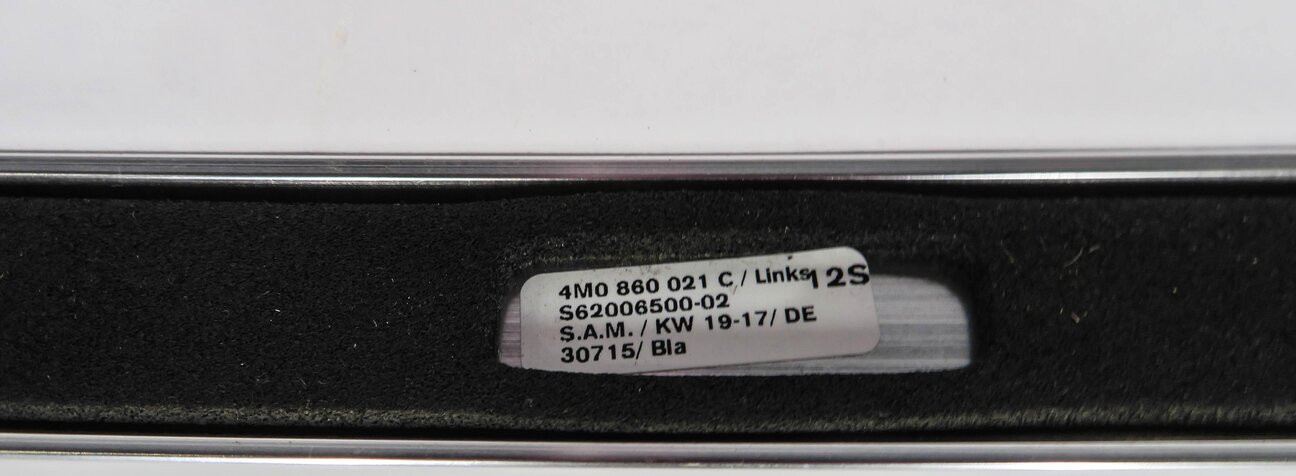 Thumbnail 4: 2017 AUDI Q7 (4M) LEFT & RIGHT ROOF RACK RAIL SET-2