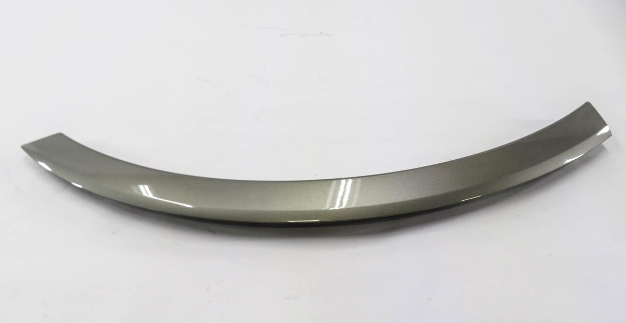 2017 AUDI Q7 (4M) LEFT DRIVER REAR FENDER MOULDING TRIM (CARAT BEIGE METALLIC)