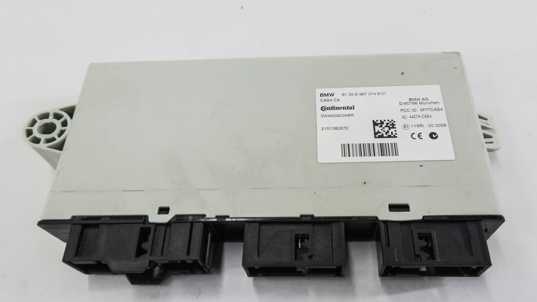Thumbnail 7: 2015 BMW 535D (F10) 3.0L N57T DIESEL ENGINE DDE CAS 4 IMMOBILIZER MODULE KEY SET