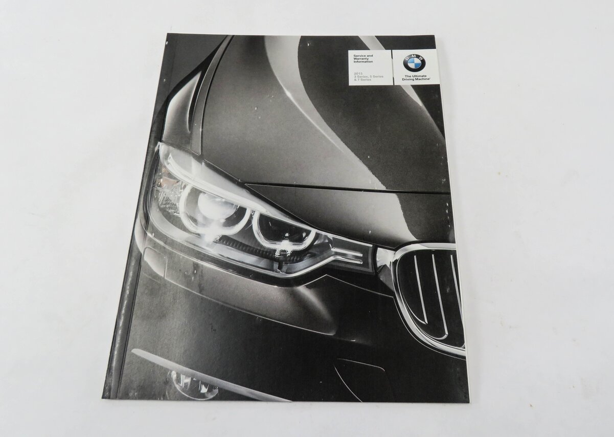 Thumbnail 6: 2015 BMW 535D (F10) OWNERS MANUAL BOOK BOOKLET GUIDE SET w/ CASE