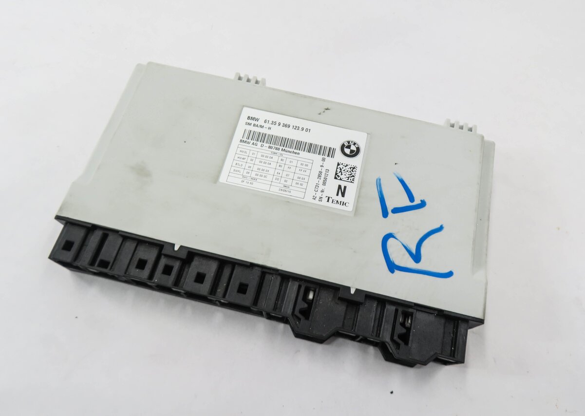 12-19 BMW 328i 335i 535i 550i 750i M5 M6 X3 X4 - RIGHT FRONT SEAT CONTROL MODULE
