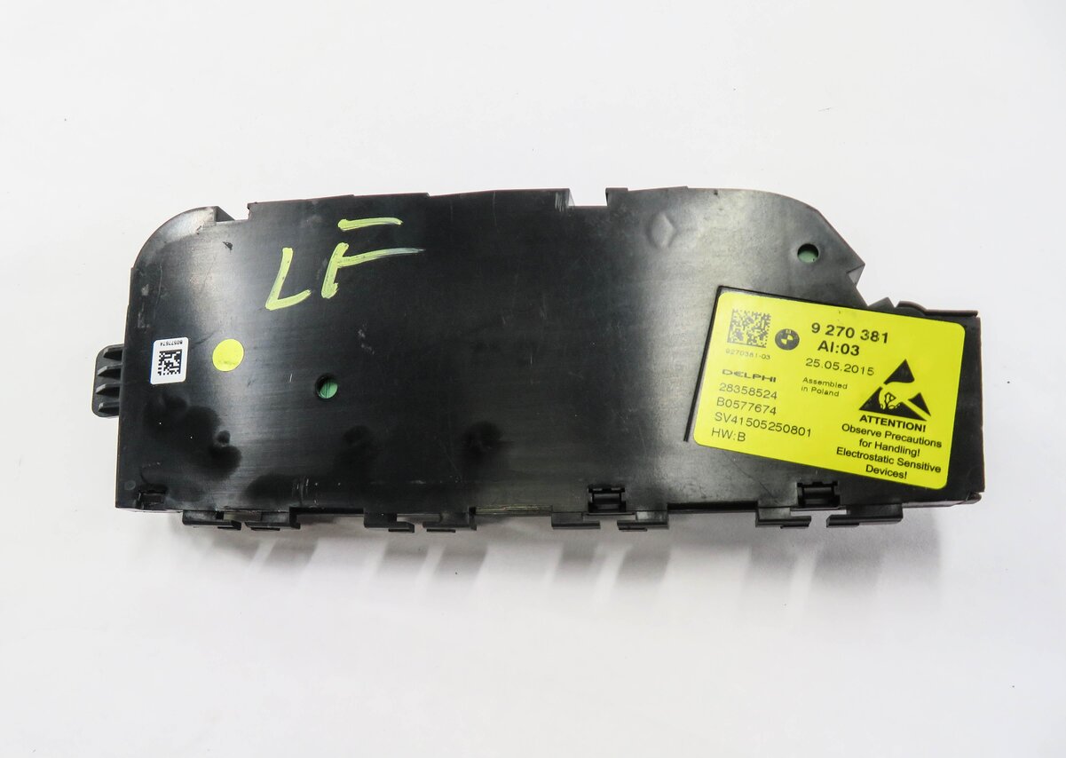 Thumbnail 6: 2015 BMW 535i (F10) LEFT FRONT DRIVER MEMORY SEAT ADJUSTMENT SWITCH