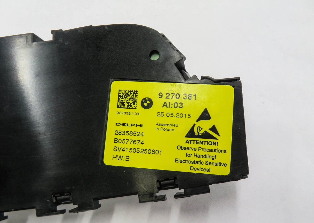 Thumbnail 7: 2015 BMW 535i (F10) LEFT FRONT DRIVER MEMORY SEAT ADJUSTMENT SWITCH