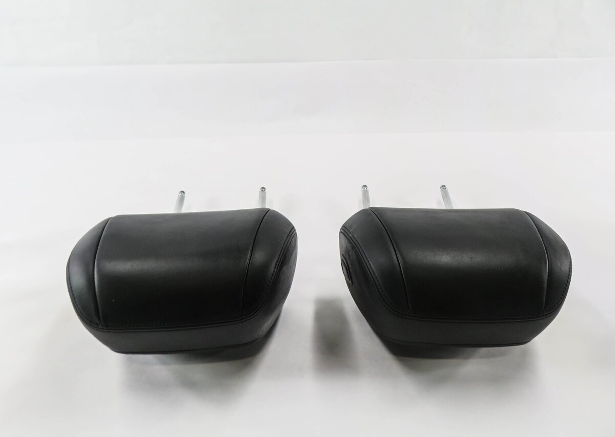 Thumbnail 3: 2015 BMW 535i (F10) FRONT LEFT & RIGHT SEAT HEADREST SET-2 (BLACK LEATHER)