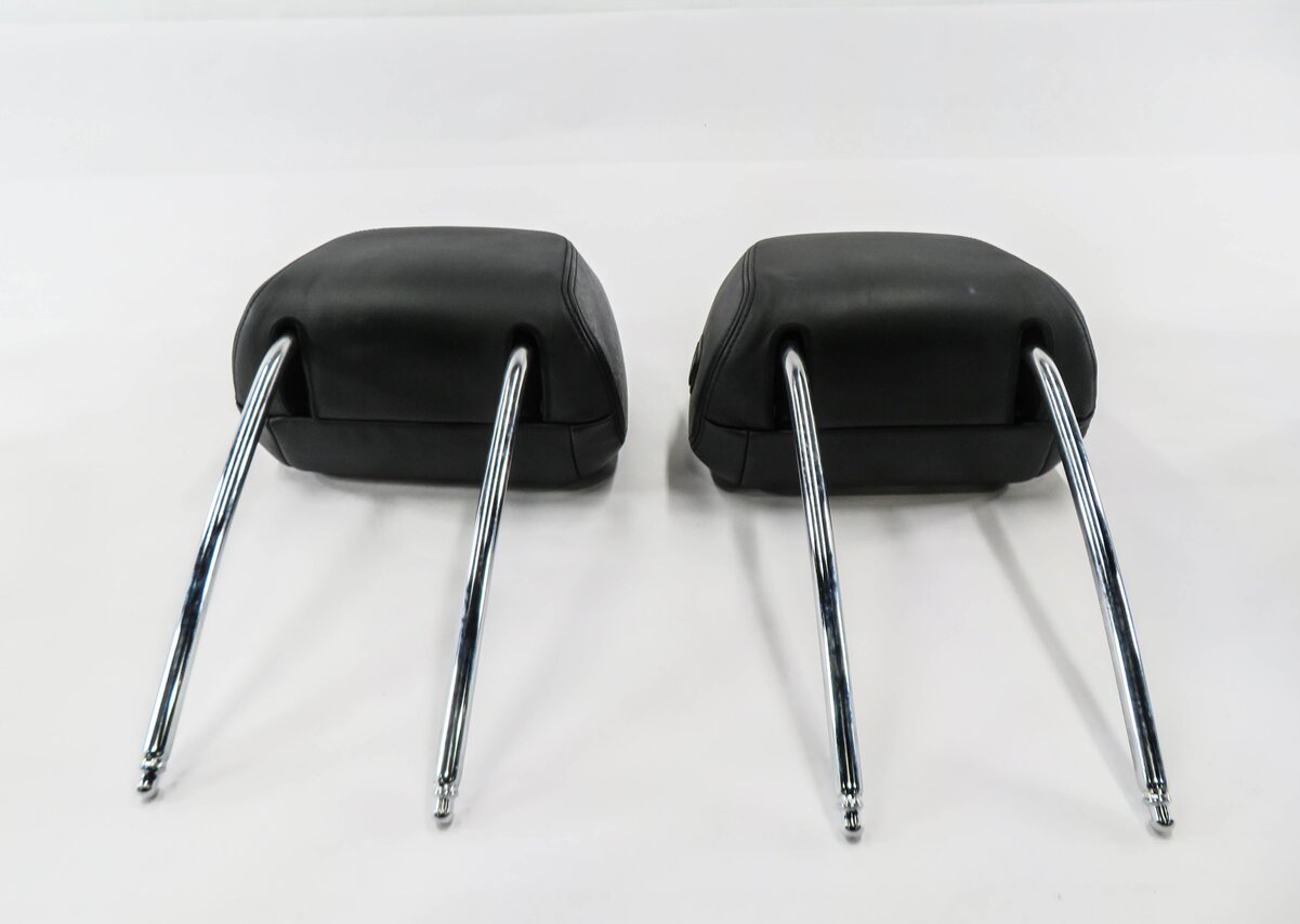 Thumbnail 5: 2015 BMW 535i (F10) FRONT LEFT & RIGHT SEAT HEADREST SET-2 (BLACK LEATHER)