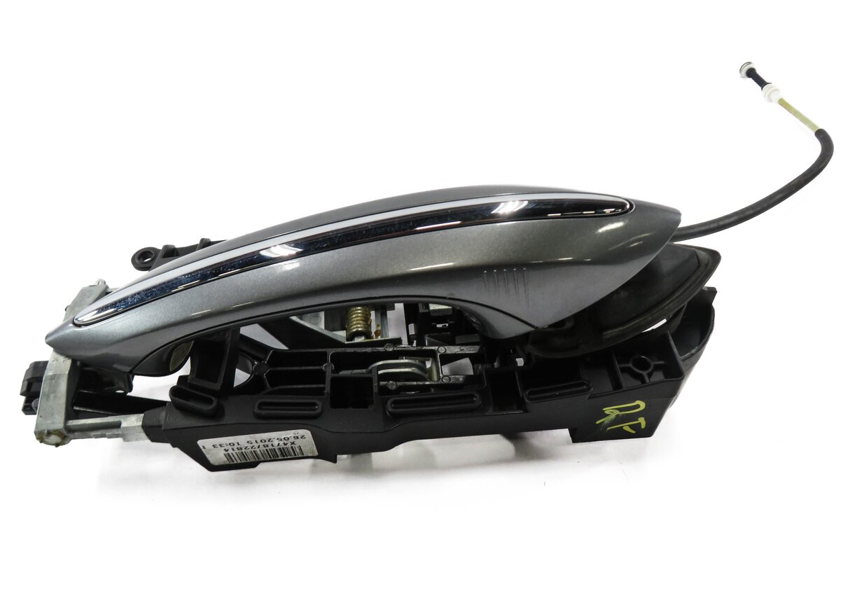 Thumbnail 2: 09-18 BMW 528i 535i 550i 740i 750i 760i RIGHT FRONT COMFORT DOOR HANDLE (GRAY)