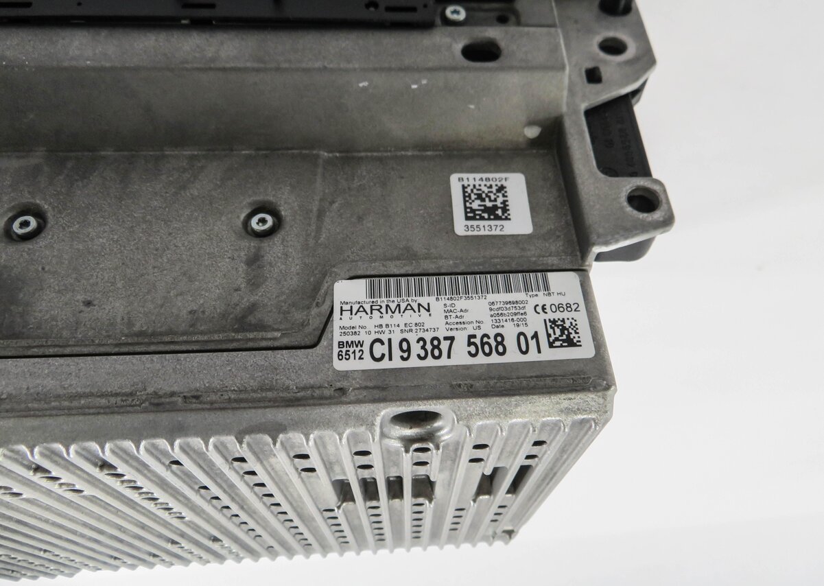 Thumbnail 5: 2014-2016 BMW 228i 328i 335i 428i 435i 528i 535i 550i - AM/FM CD STEREO RECEIVER