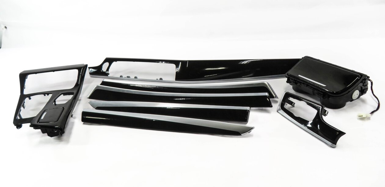 Thumbnail 3: 2015 BMW 535i (F10) WOOD GRAIN INTERIOR TRIM SET (FINE ASH GRAIN)